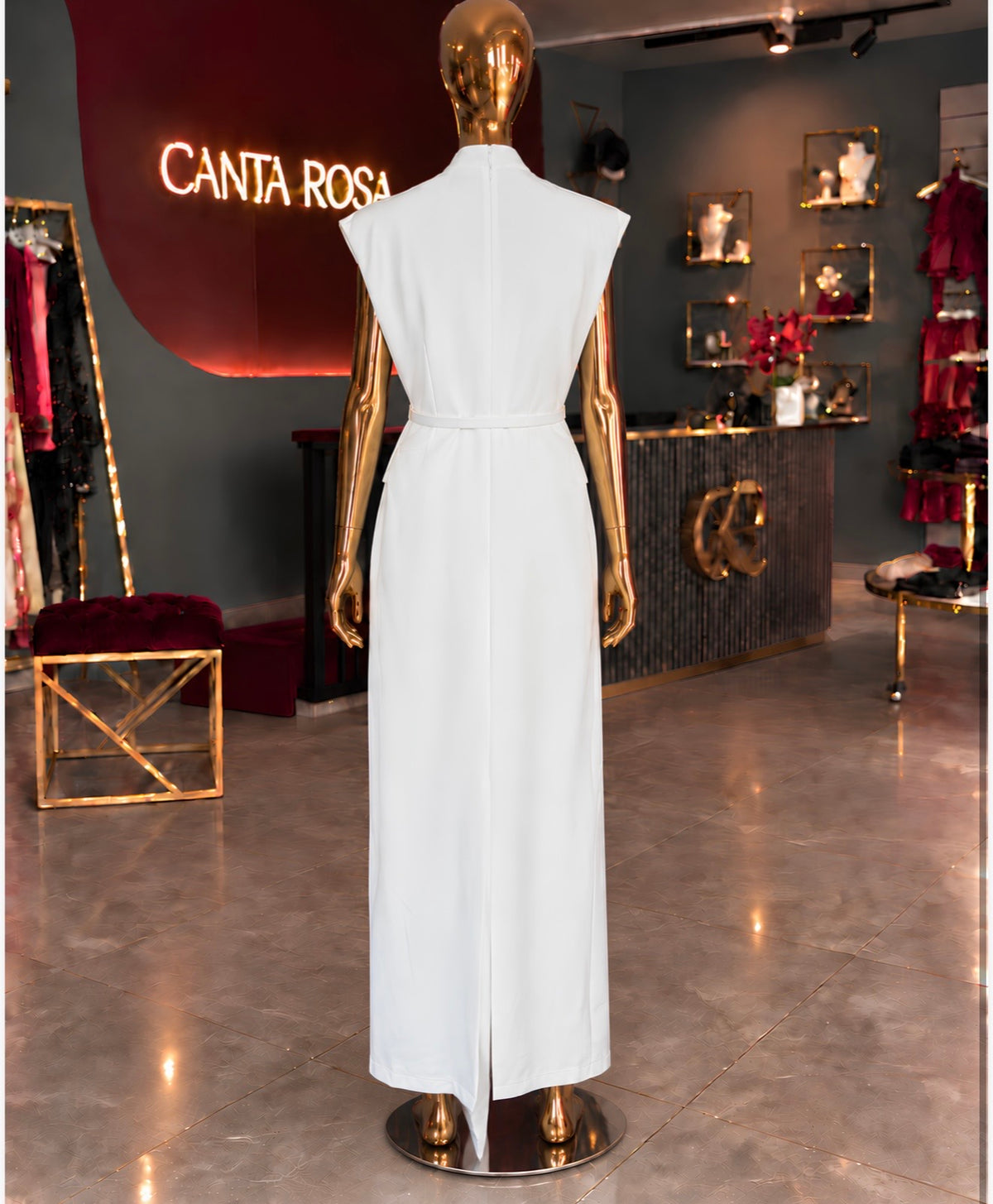 The Ivory Crown Dress