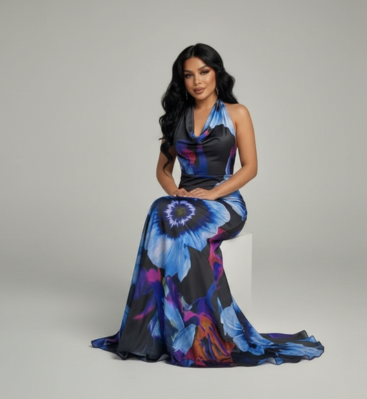 The Midnight Bloom Maxi