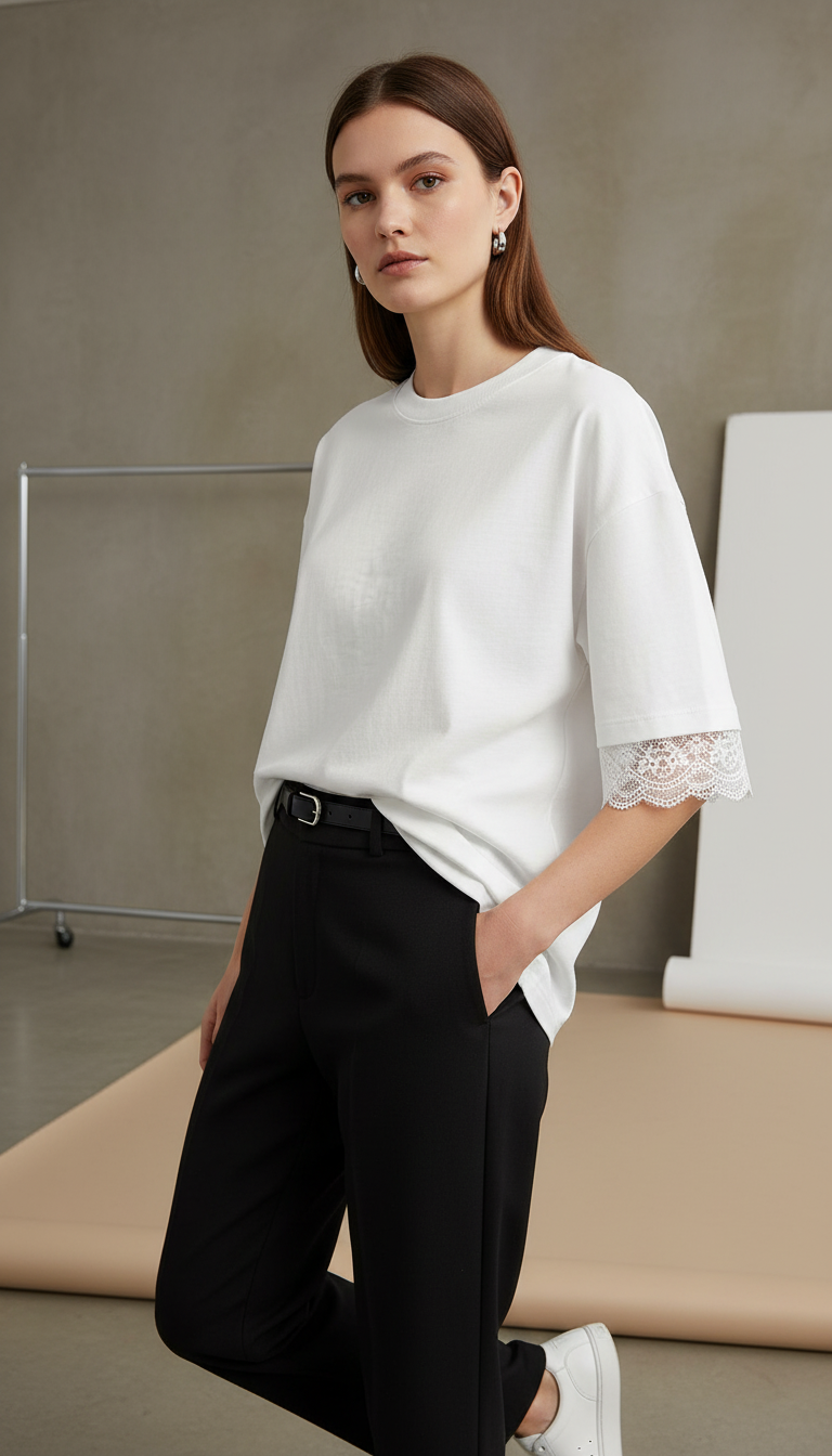 The Lace Reveal T-Shirt