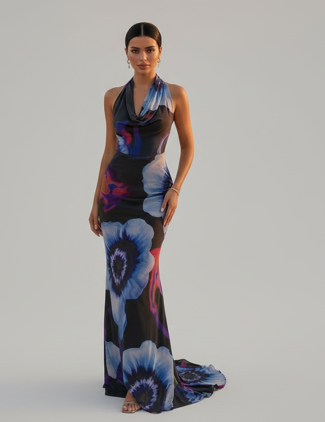 The Midnight Bloom Maxi