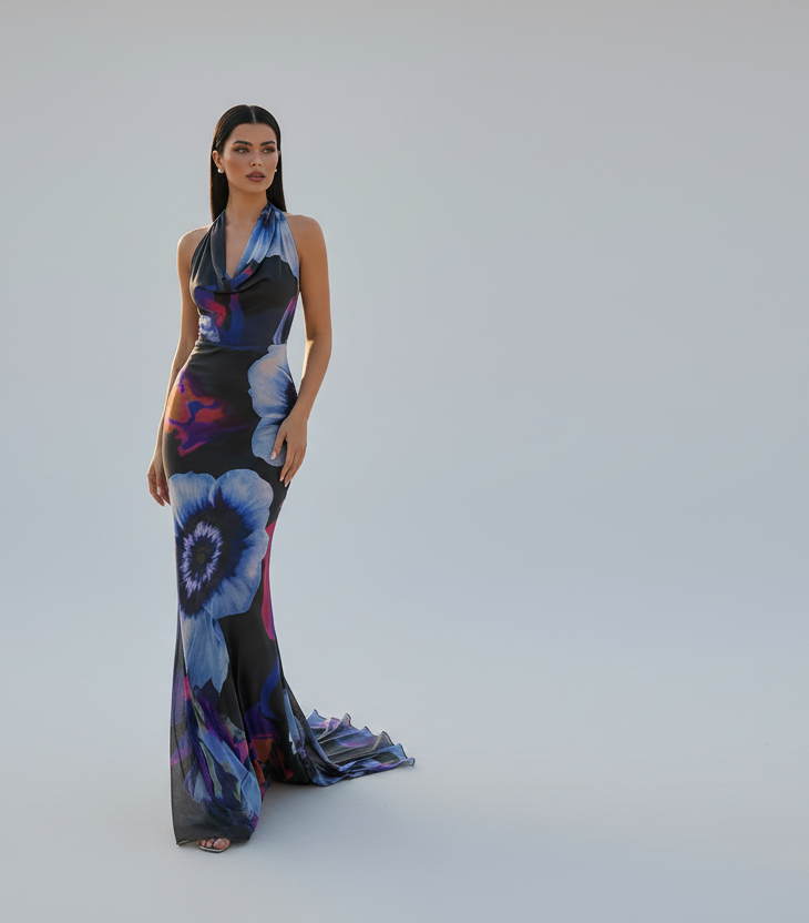 The Midnight Bloom Maxi