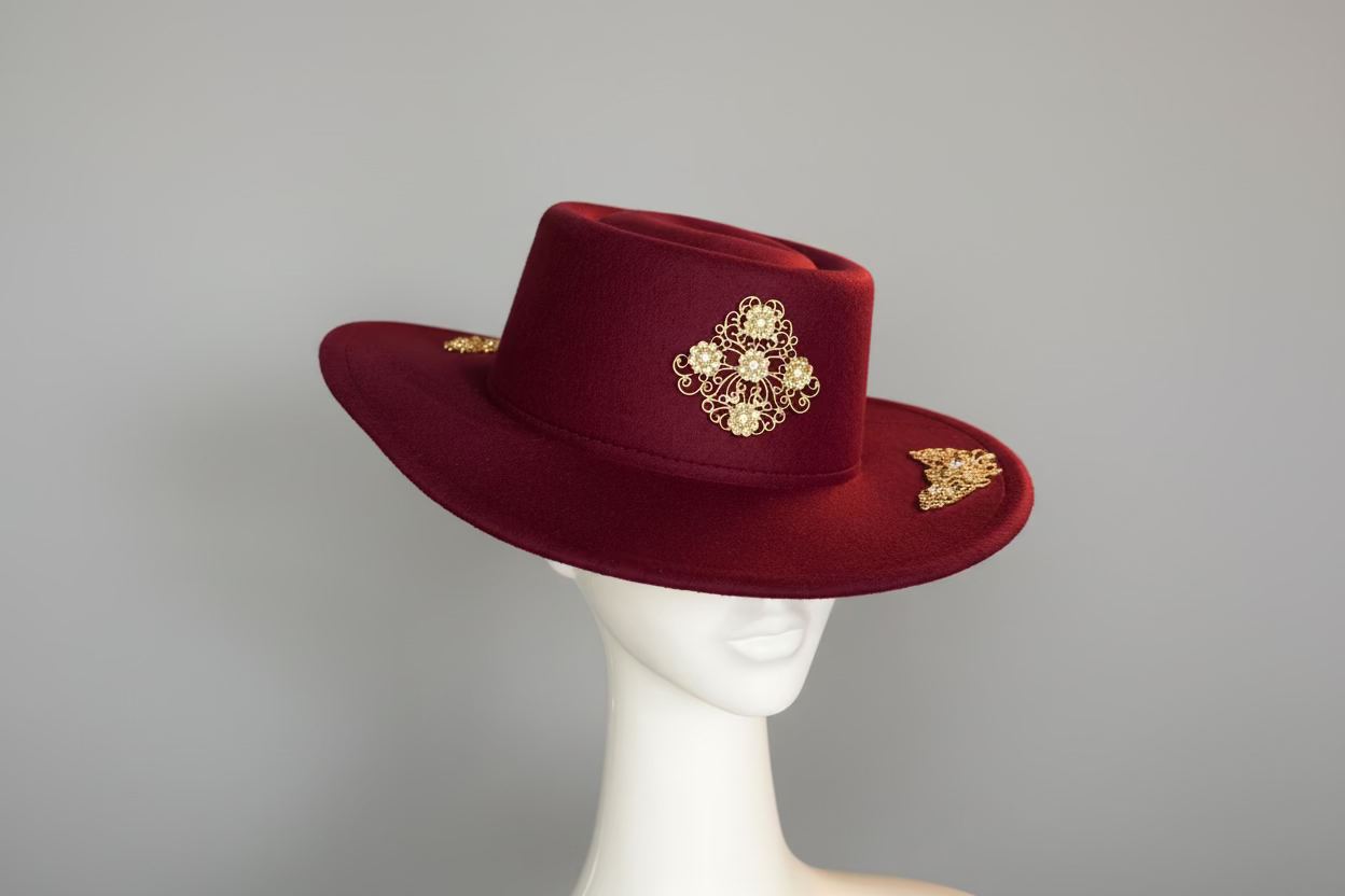 The Crimson Crown Hat
