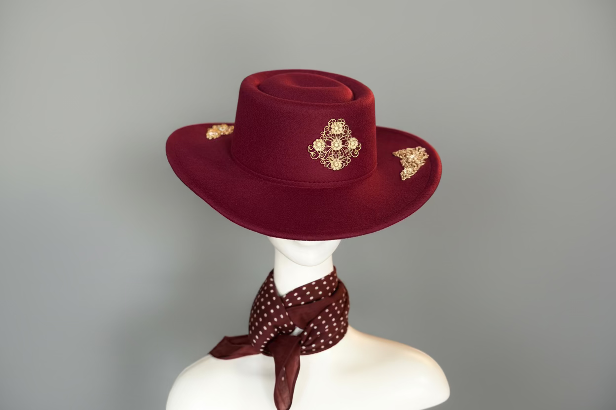 The Crimson Crown Hat