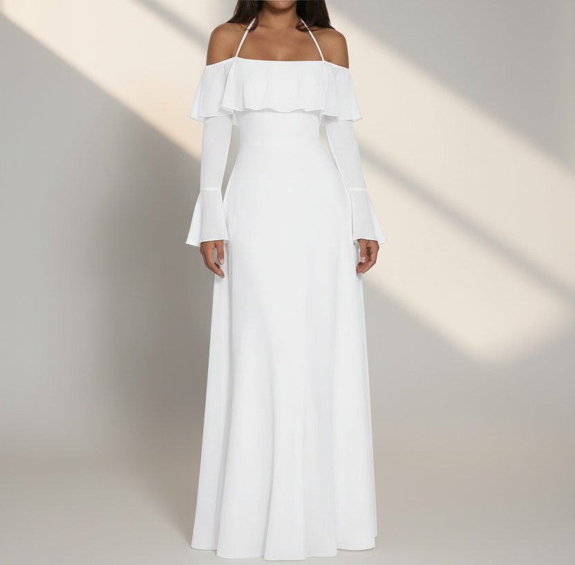 The Heavinly White Dress