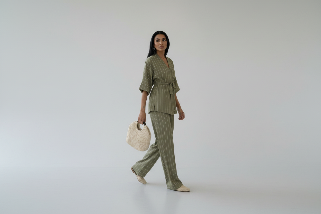 The Elegant Kimono Suit