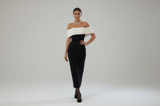 The Noir & Blanc Bodycon