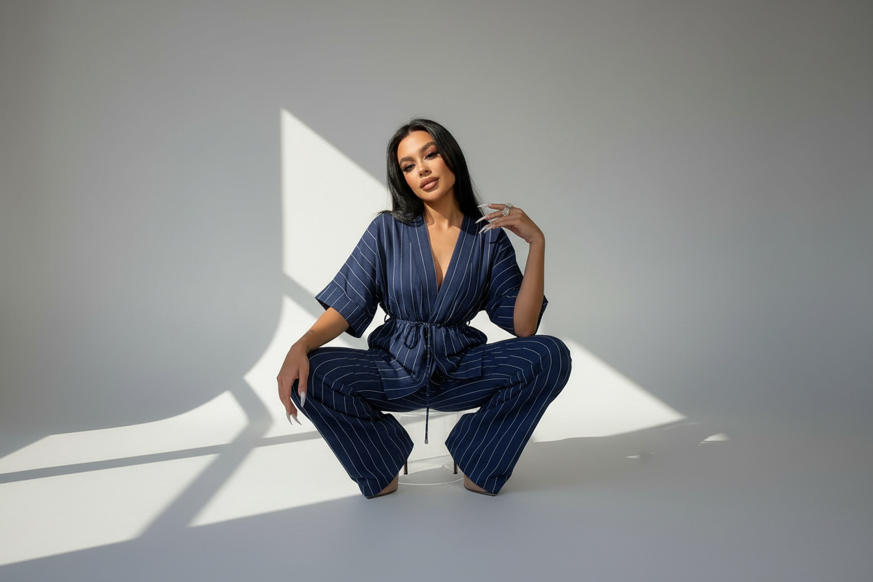 The Elegant Kimono Suit